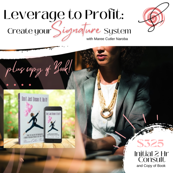 Leverage to Profit: Create your Signature System & Don't just Dream it, Do it Book